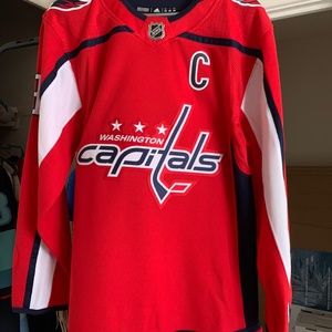 Alex Ovechkin Adidas NHL Washington Capitals home jersey sz 44